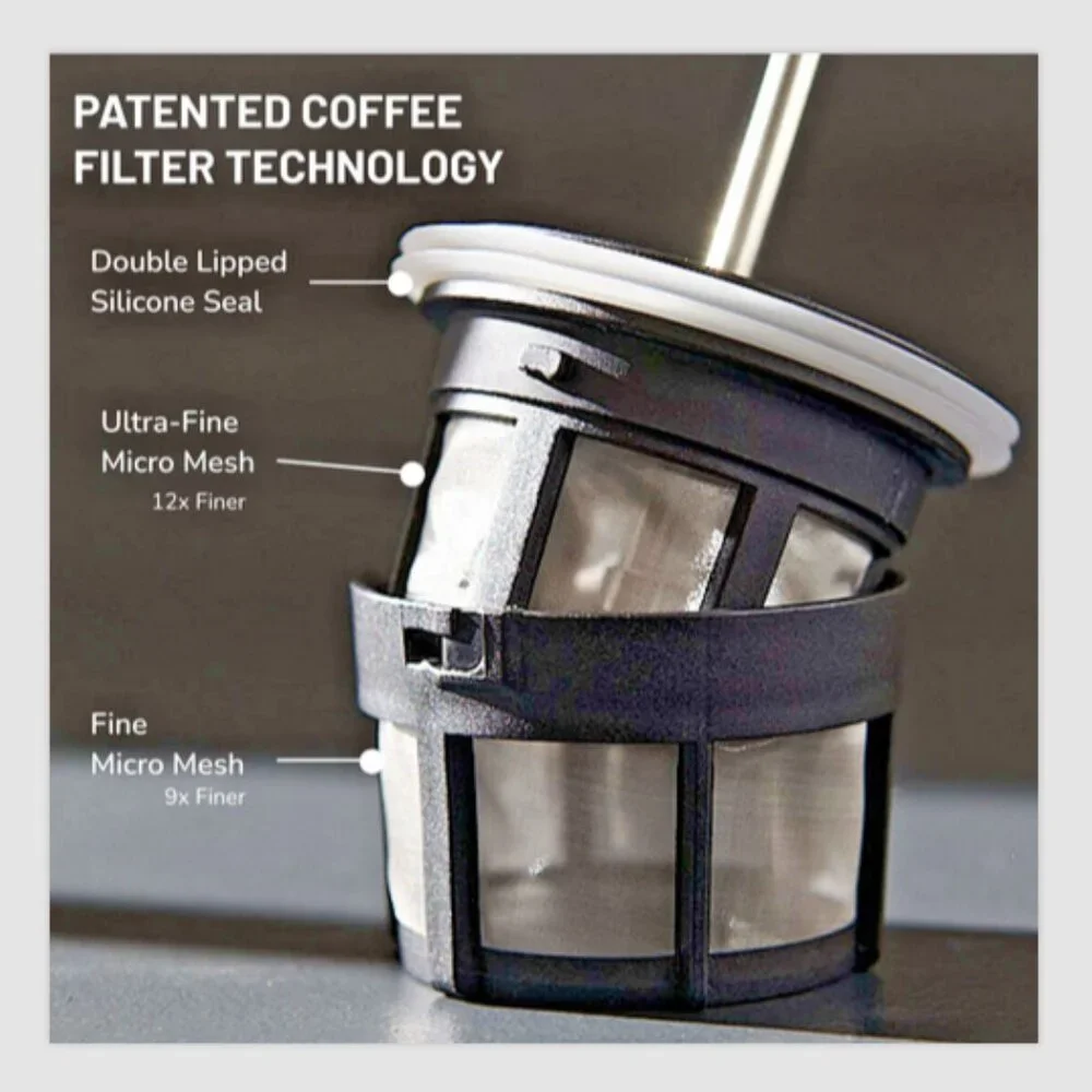Espro Double Wall Stainless Steel Tea Travel Tea Press 10oz NEW
